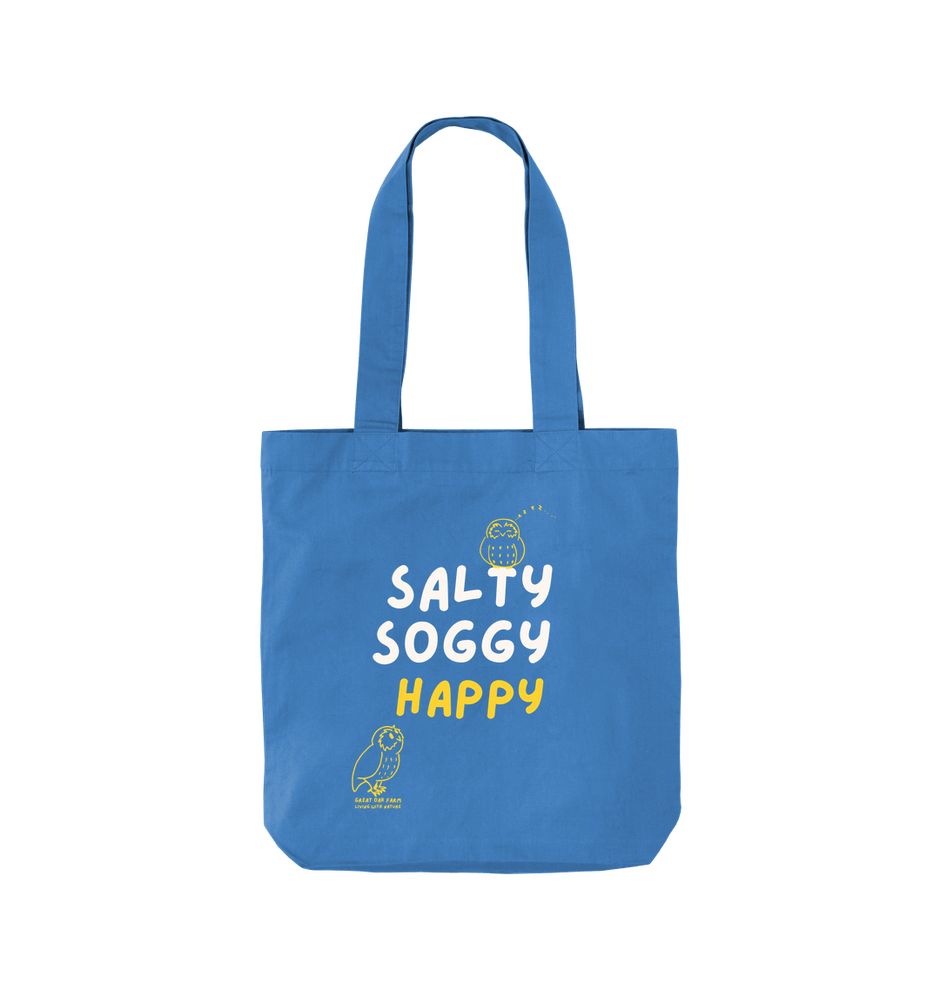 Great Oak Farm Blue Salty Soggy Happy Tote