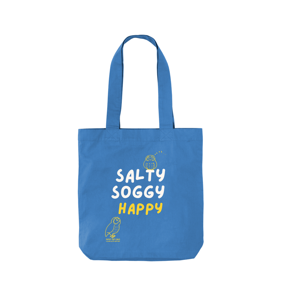 Great Oak Farm Blue Salty Soggy Happy Tote