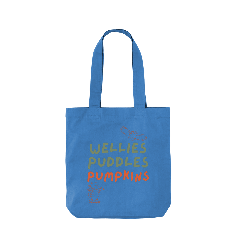 Great Oak Farm Wellies Puddles Pumpkins Tote