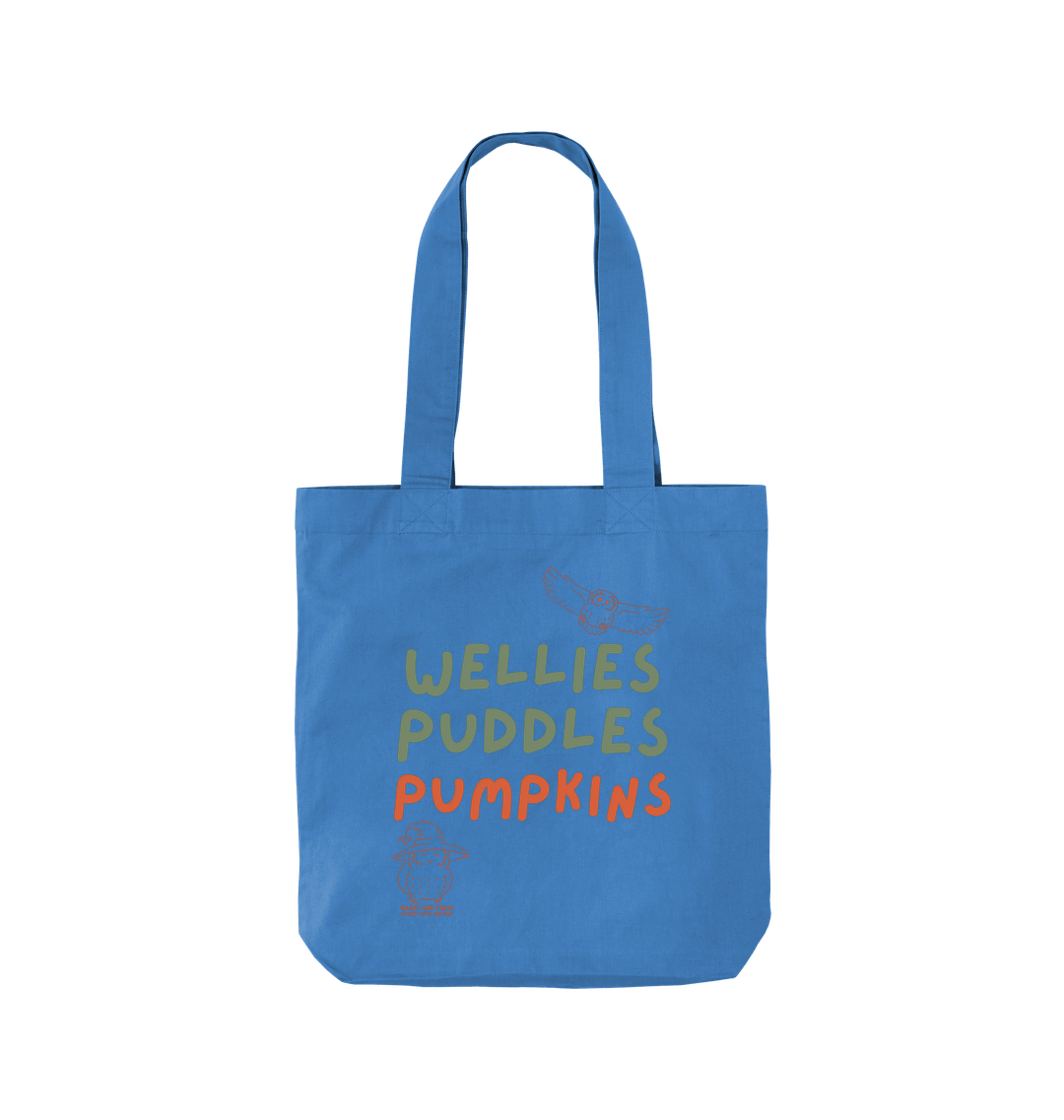 Great Oak Farm Wellies Puddles Pumpkins Tote