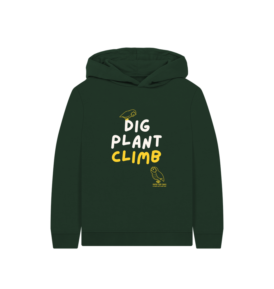 Great Oak Farm Evergreen Dig Plant Climb Hoodie
