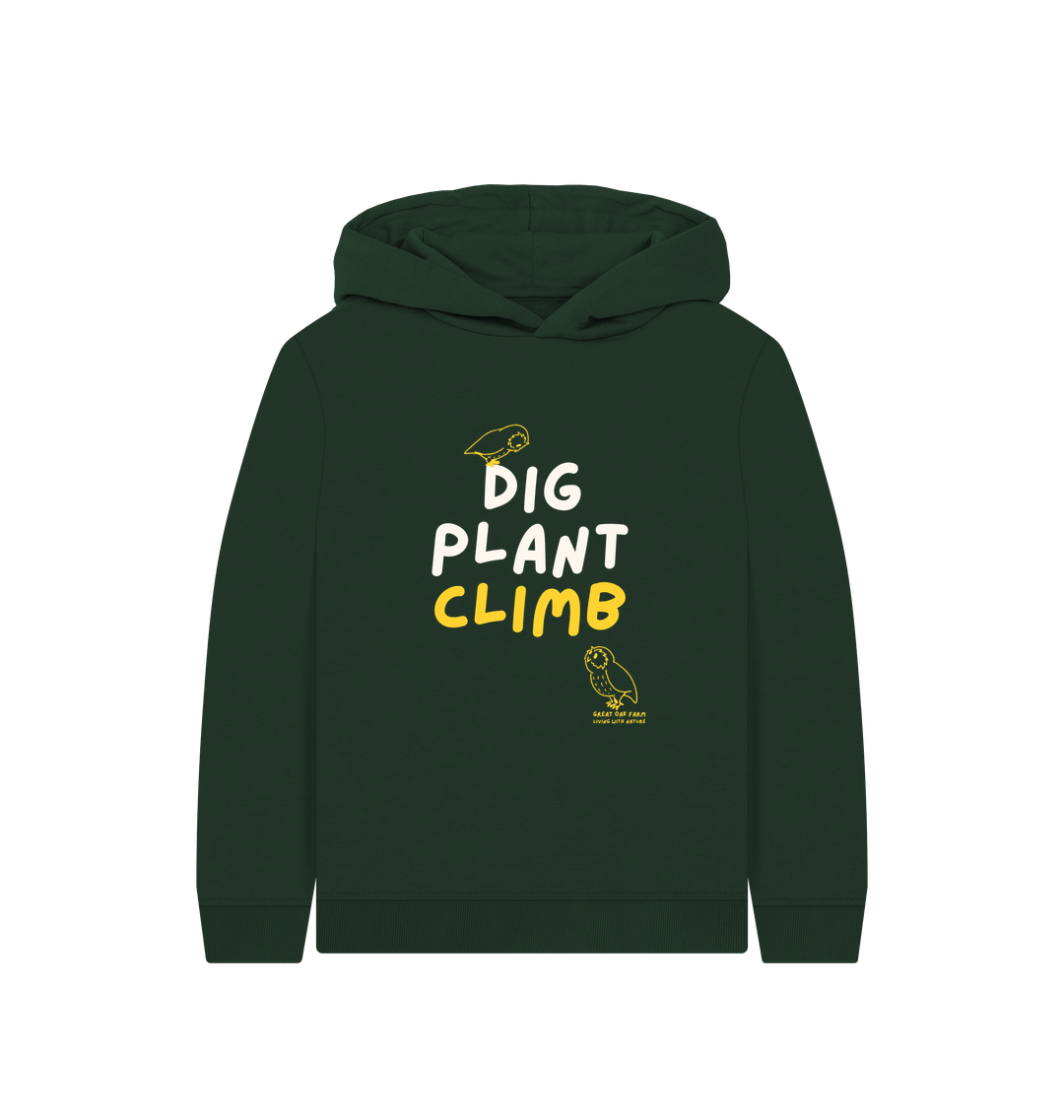 Great Oak Farm Evergreen Dig Plant Climb Hoodie