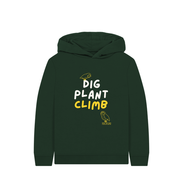 Great Oak Farm Evergreen Dig Plant Climb Hoodie
