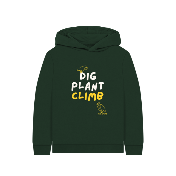Great Oak Farm Evergreen Dig Plant Climb Hoodie