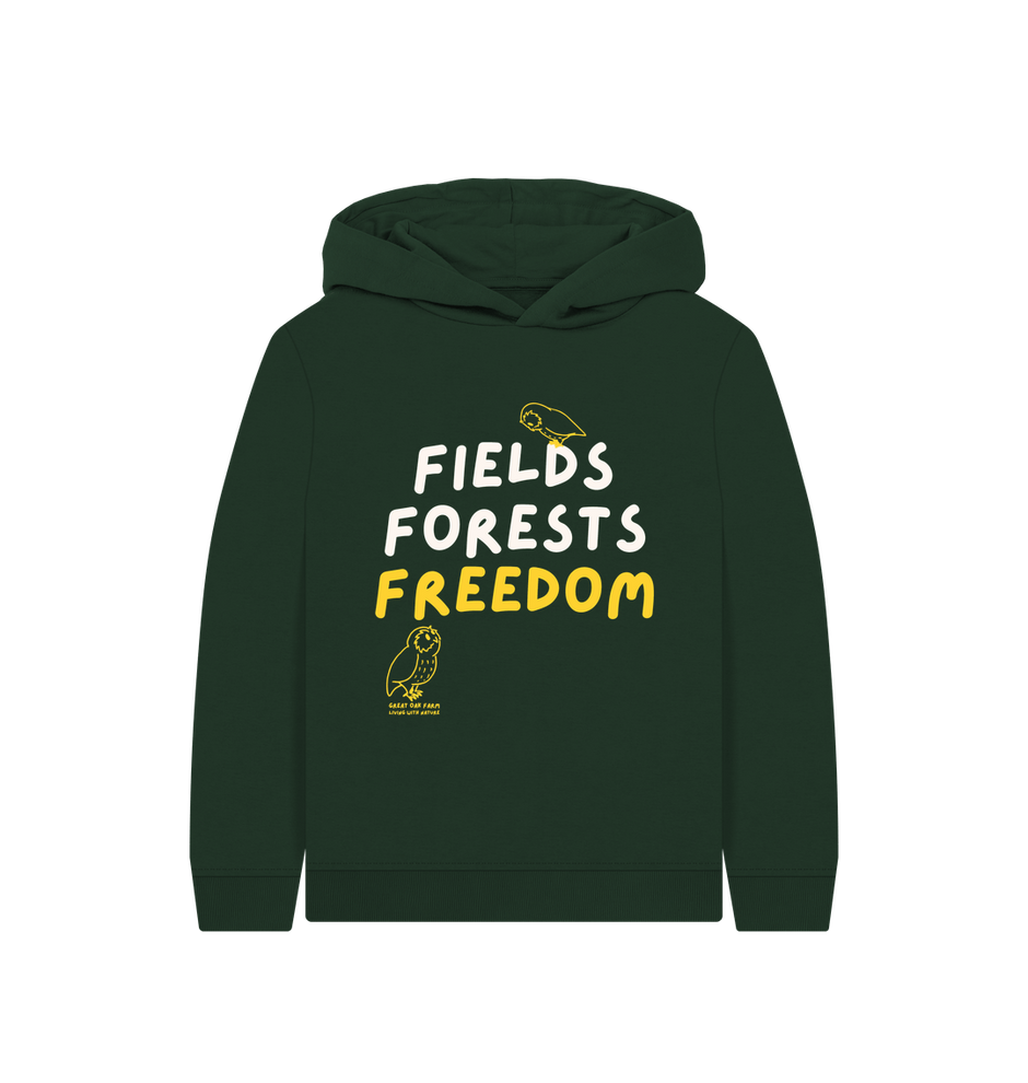 Great Oak arm Evergreen Fields Forests Freedom Hoodie