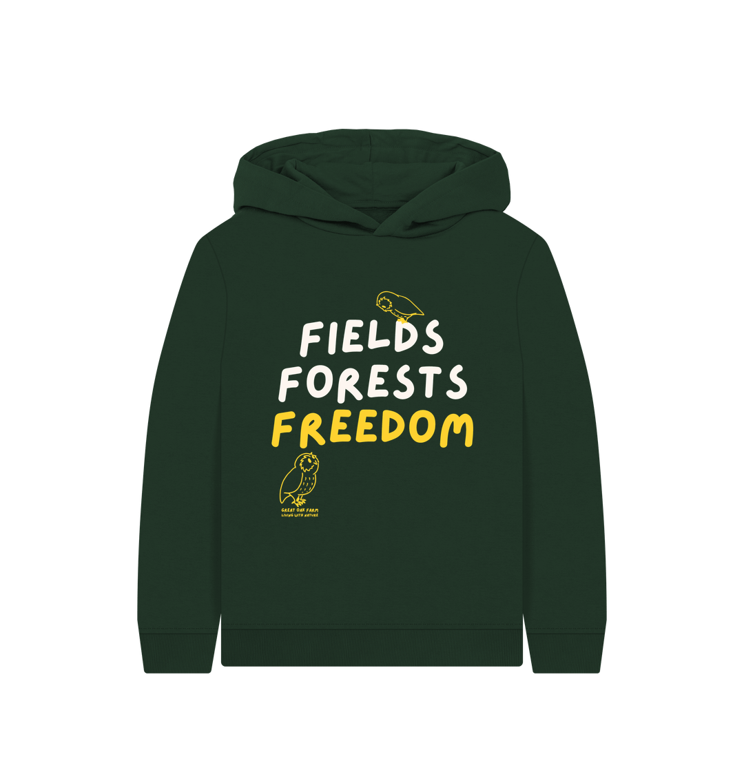 Great Oak arm Evergreen Fields Forests Freedom Hoodie