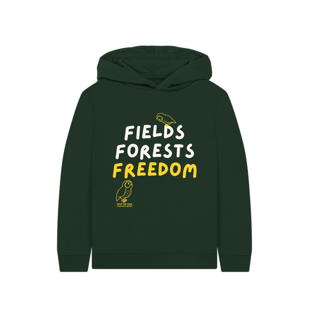 Great Oak arm Evergreen Fields Forests Freedom Hoodie