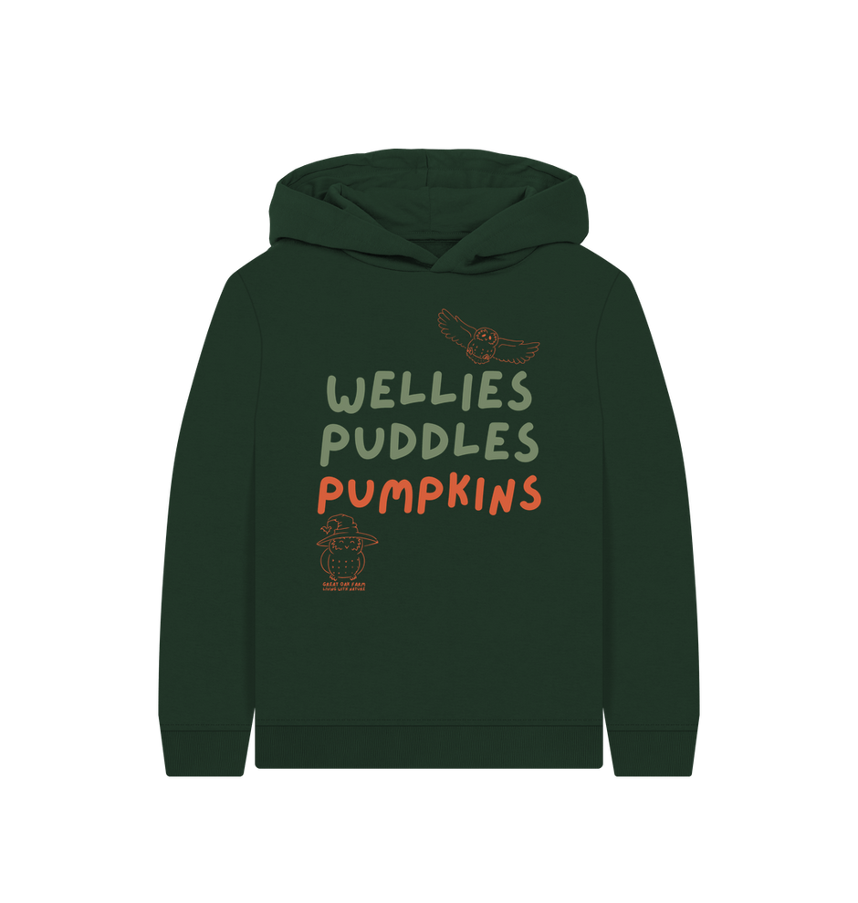 Great Oak Farm Evergreen Pumpkins Hoodie