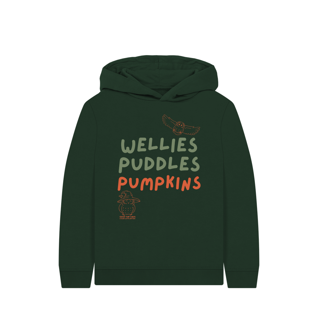 Great Oak Farm Evergreen Pumpkins Hoodie