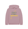 Great Oak Farm Mauve Tents Stars Campfires Hoodie