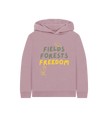Great Oak Farm Mauve Fields Forests Freedom Hoodie