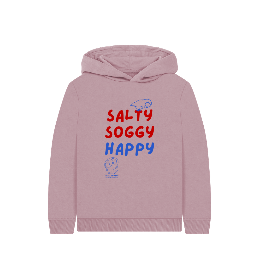 Great Oak Farm Mauve Salty Soggy Happy Hoodie