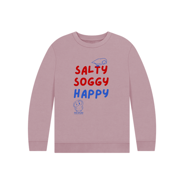 Great Oak Farm Mauve Salty Soggy Happy Jumper