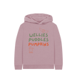 Great Oak Farm Mauve Wellies Puddles Pumpkins Hoodie