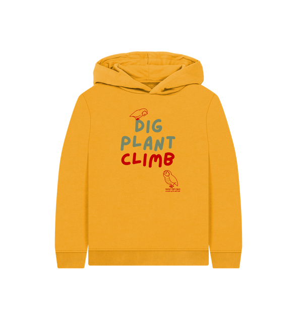 Great Oak Farm Mustard Dig Plant Climb Hoodie