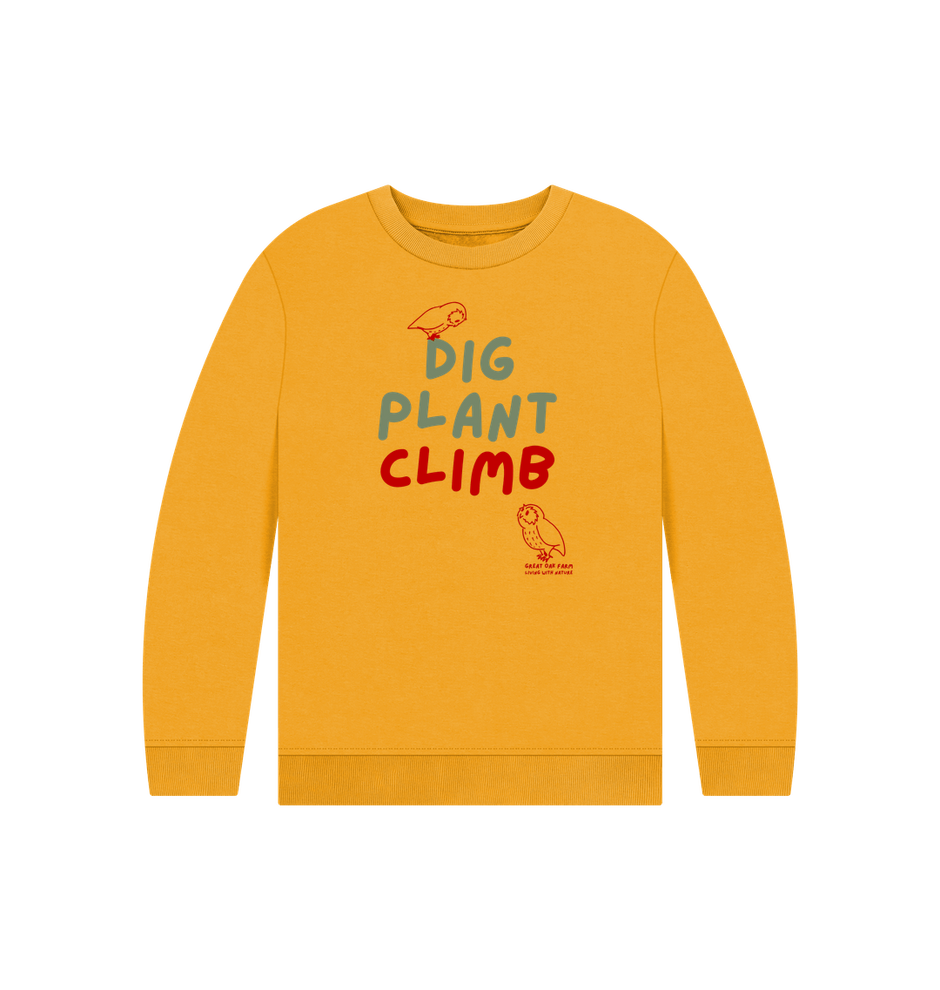 Great Oak Farm Mustard Dig Plant Climb Jumper