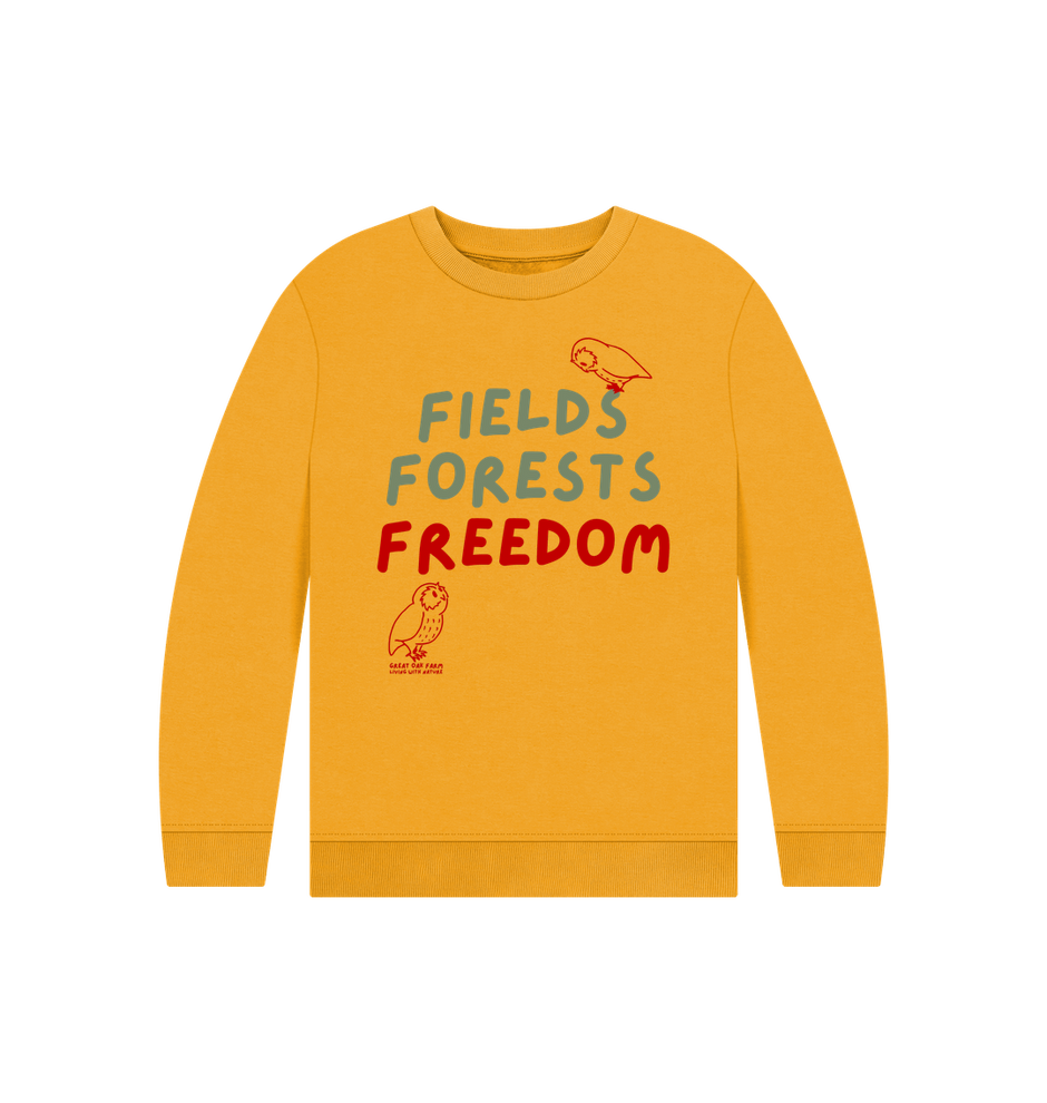 Great Oak Farm Mustard Fields Forests Freedom Jumper
