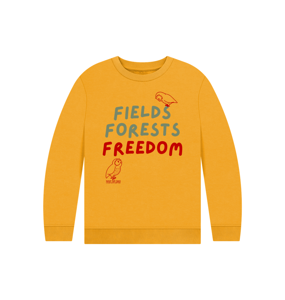 Great Oak Farm Mustard Fields Forests Freedom Jumper