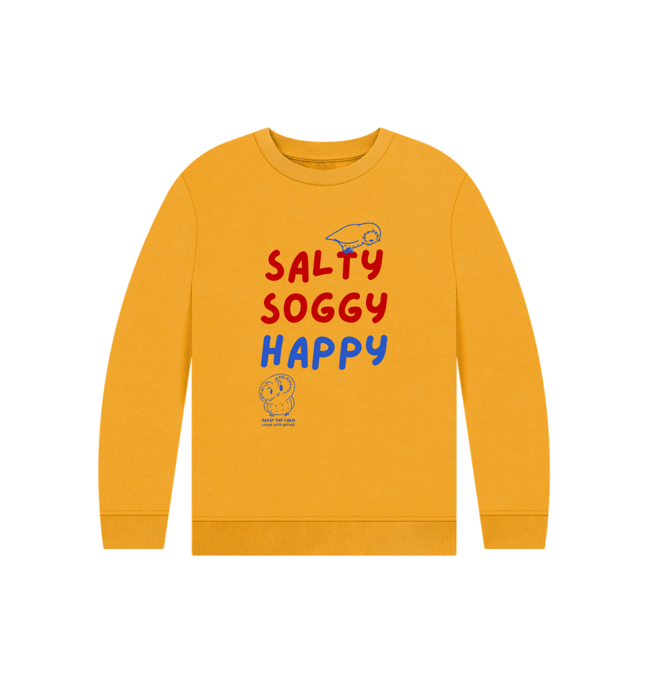 Great Oak Farm Mustard Salty Soggy Happy Jumper