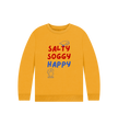 Great Oak Farm Mustard Salty Soggy Happy Jumper