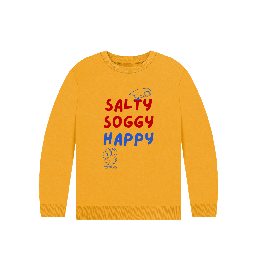 Great Oak Farm Mustard Salty Soggy Happy Jumper