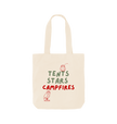 Great Oak Farm Natural Tents  Stars Campfires Tote