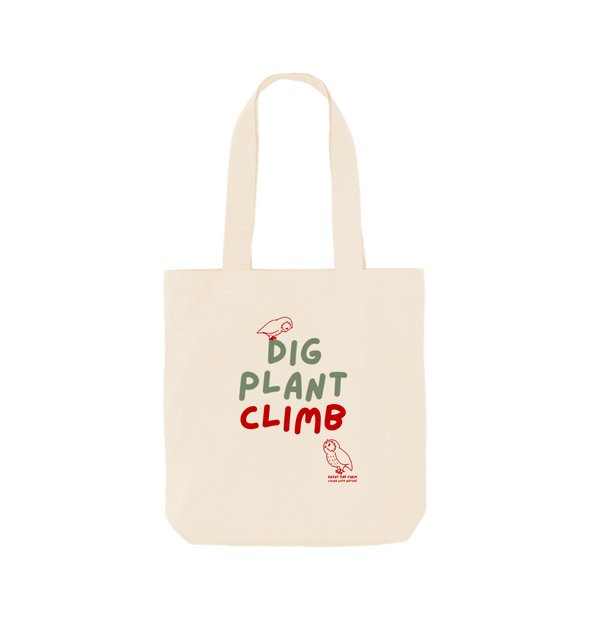 Great Oak Farm Dig Plant Climb Natural Tote