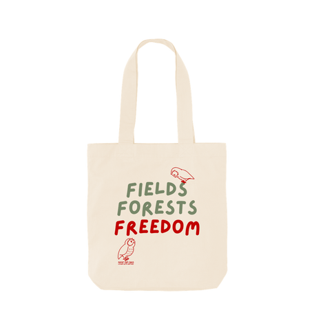 Great Oak Farm Fields Forests Freedom Natural Tote