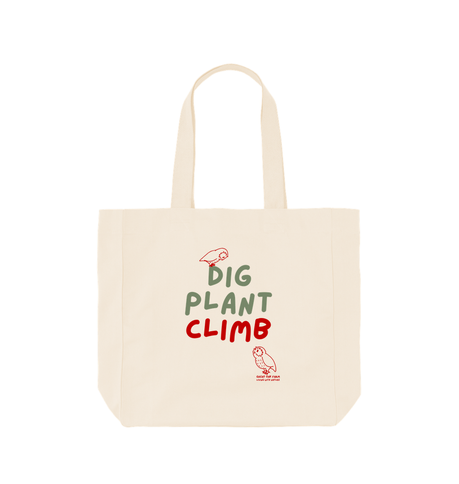 Great Oak Farm Natural Large Dig Plant Climb Tote