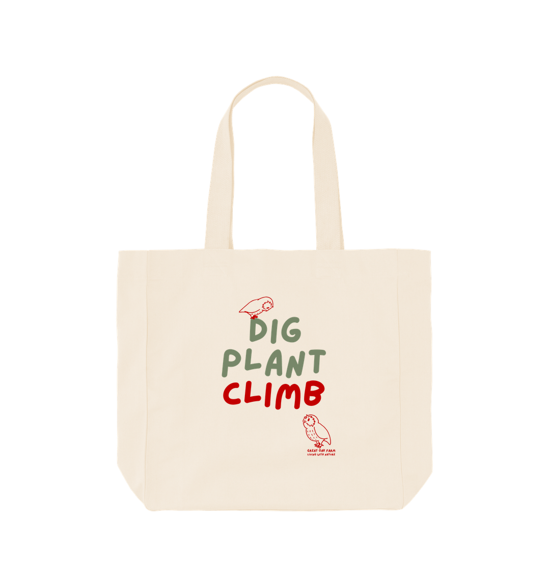Great Oak Farm Natural Large Dig Plant Climb Tote