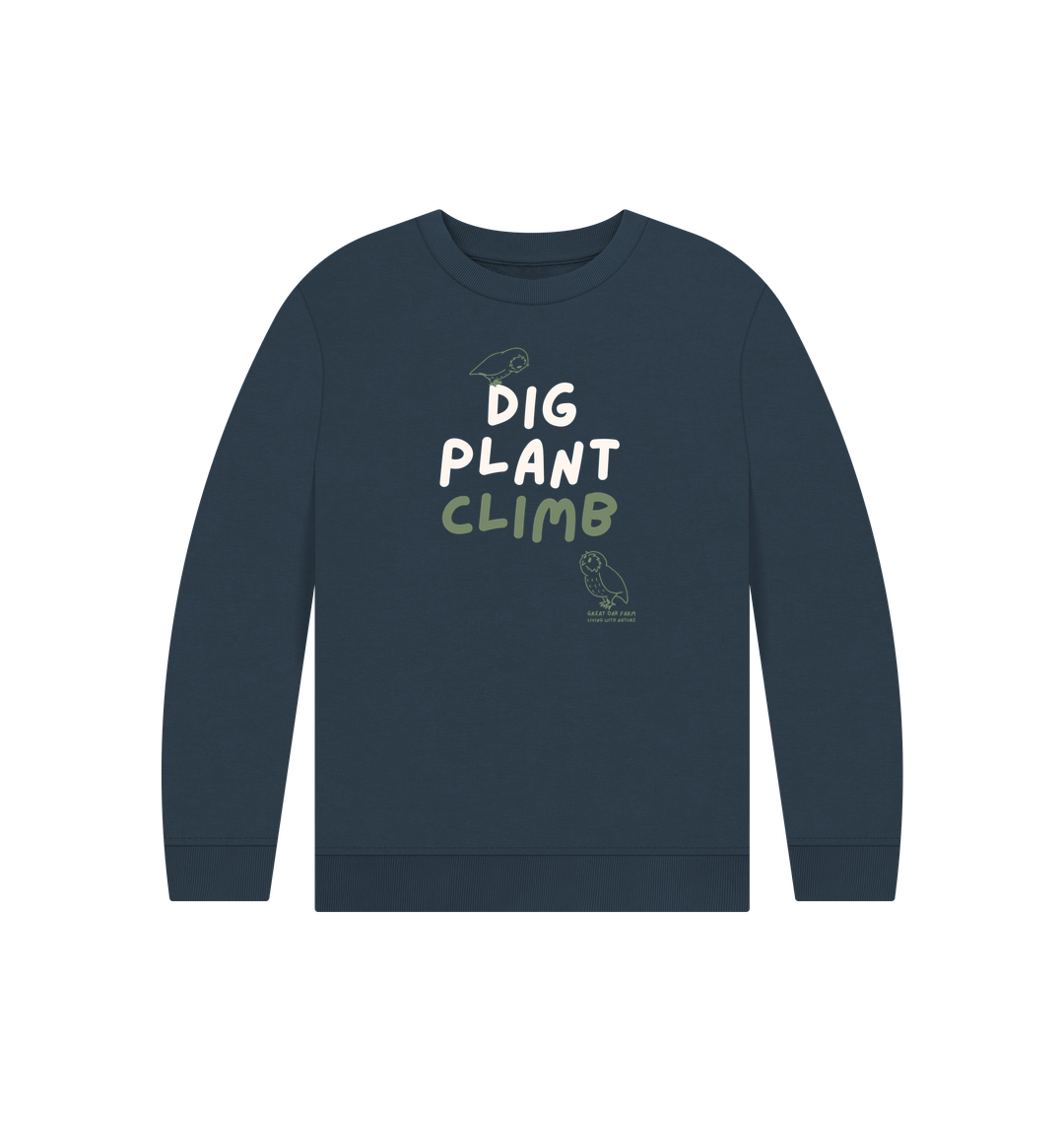 Great Oak Farm Navy Blue Climb Jumper