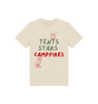 Great Oak Far Oat Tents Stars Campfires T-shrt