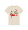 Great Oak Farm Oat Fields Forests Freedom T-shirt