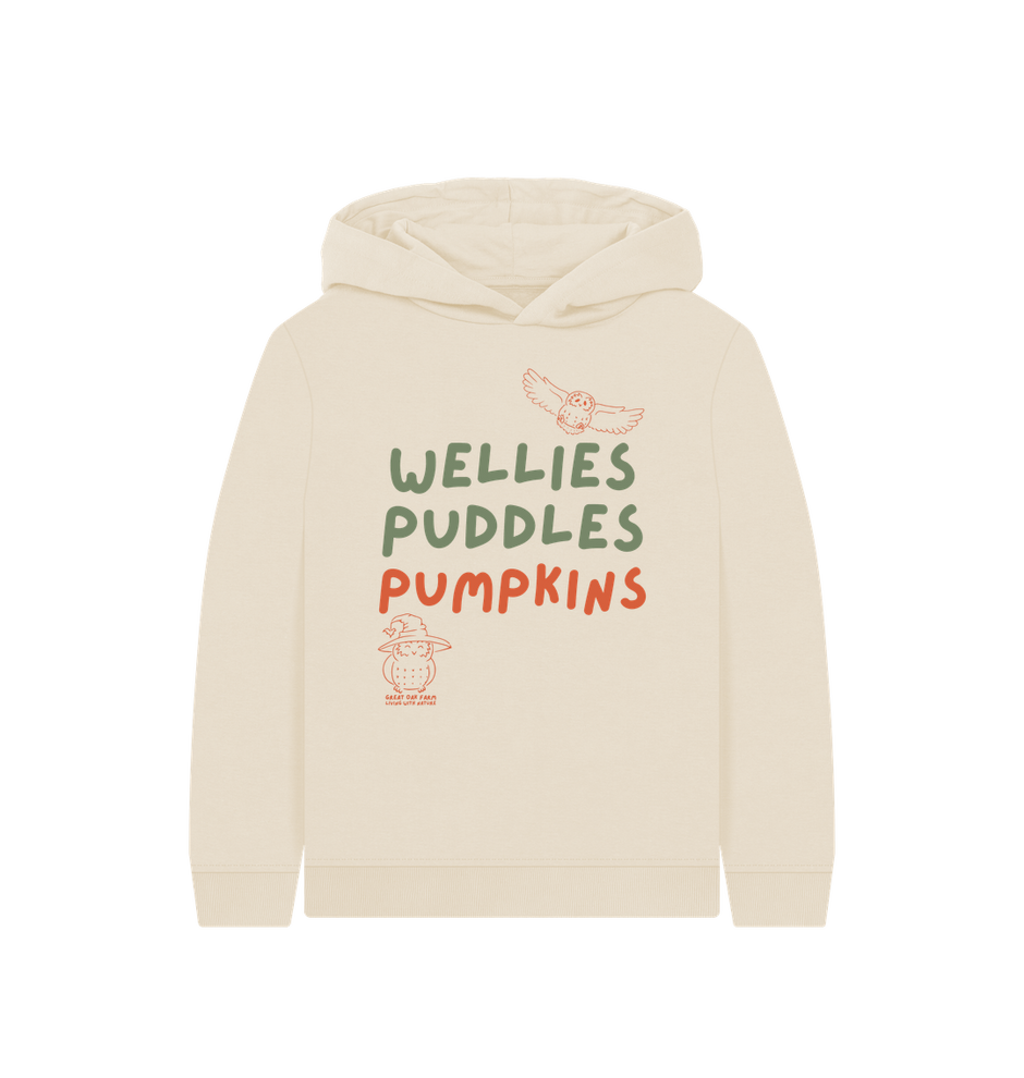 Great Oak Farm Oat Wellies Puddles Pumpkins Hoodie
