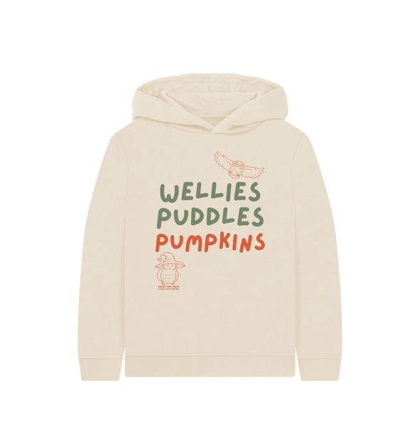 Great Oak Farm Oat Wellies Puddles Pumpkins Hoodie