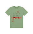 Great Oak Farm Sage Tents Sars Campfires T-shirt