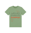 Great Oak Farm Sage Green wellies Puddles Pumpkins T-shirt
