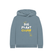 Great Oak farm Stone Blue Dig Plant Climb Hoodie
