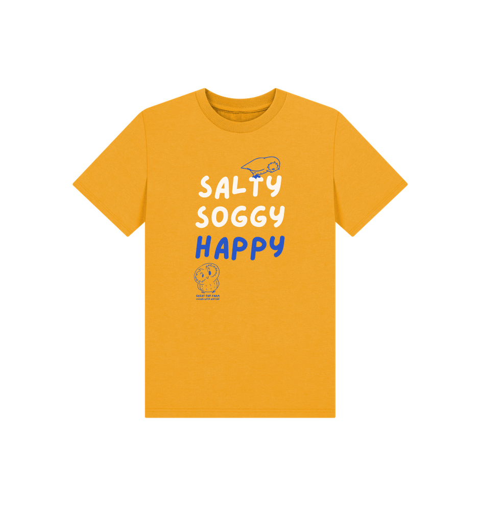 Great Oak Farm Mustard Salty Soggy Happy T-shirt