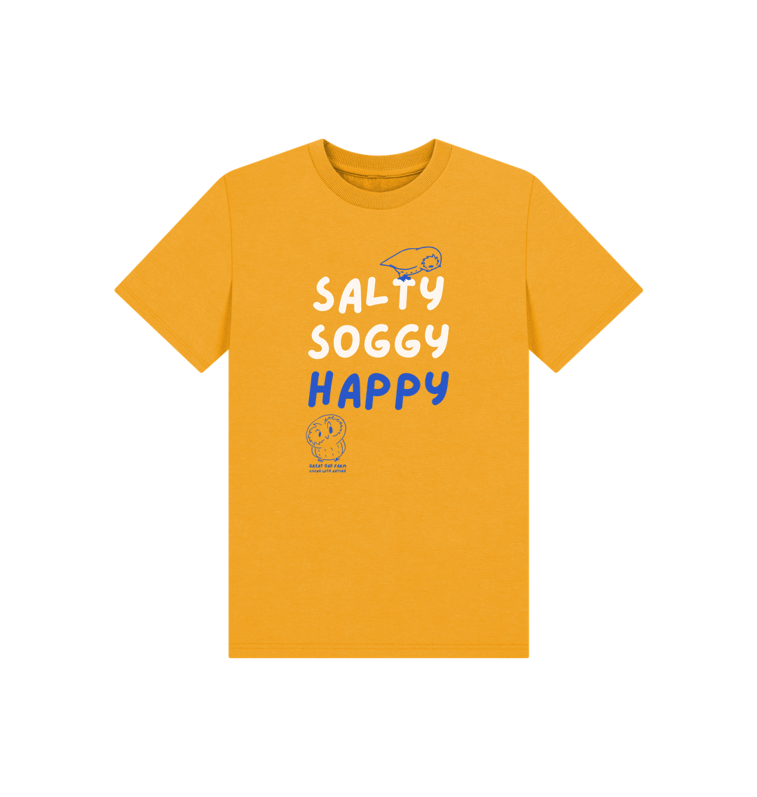 Great Oak Farm Mustard Salty Soggy Happy T-shirt